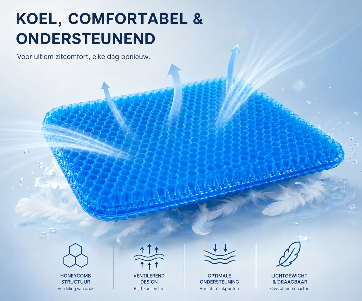 CloudSeat™ - Orthopedisch Zitkussen