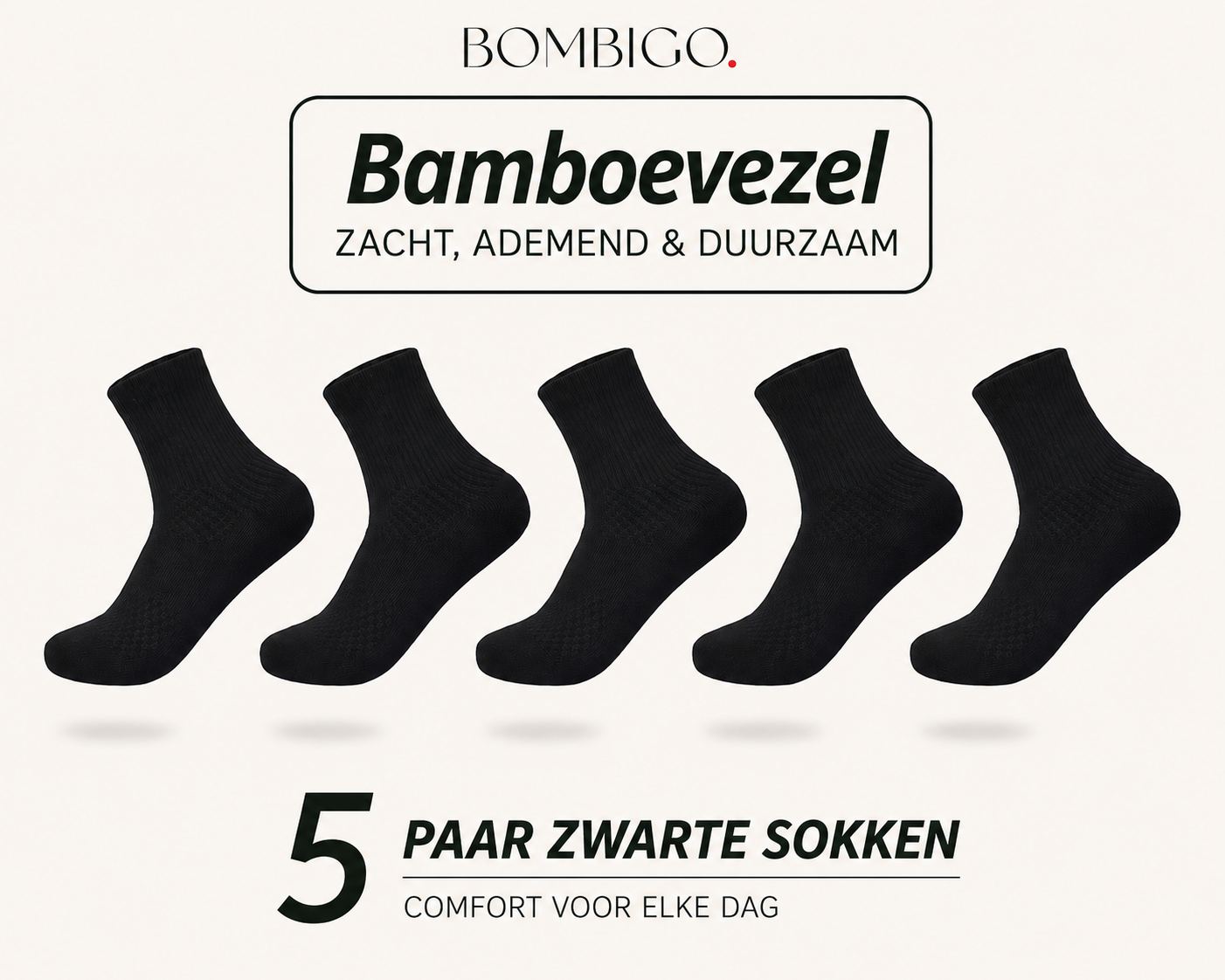 FreshWalk™ - Bamboe sokken 5-pack