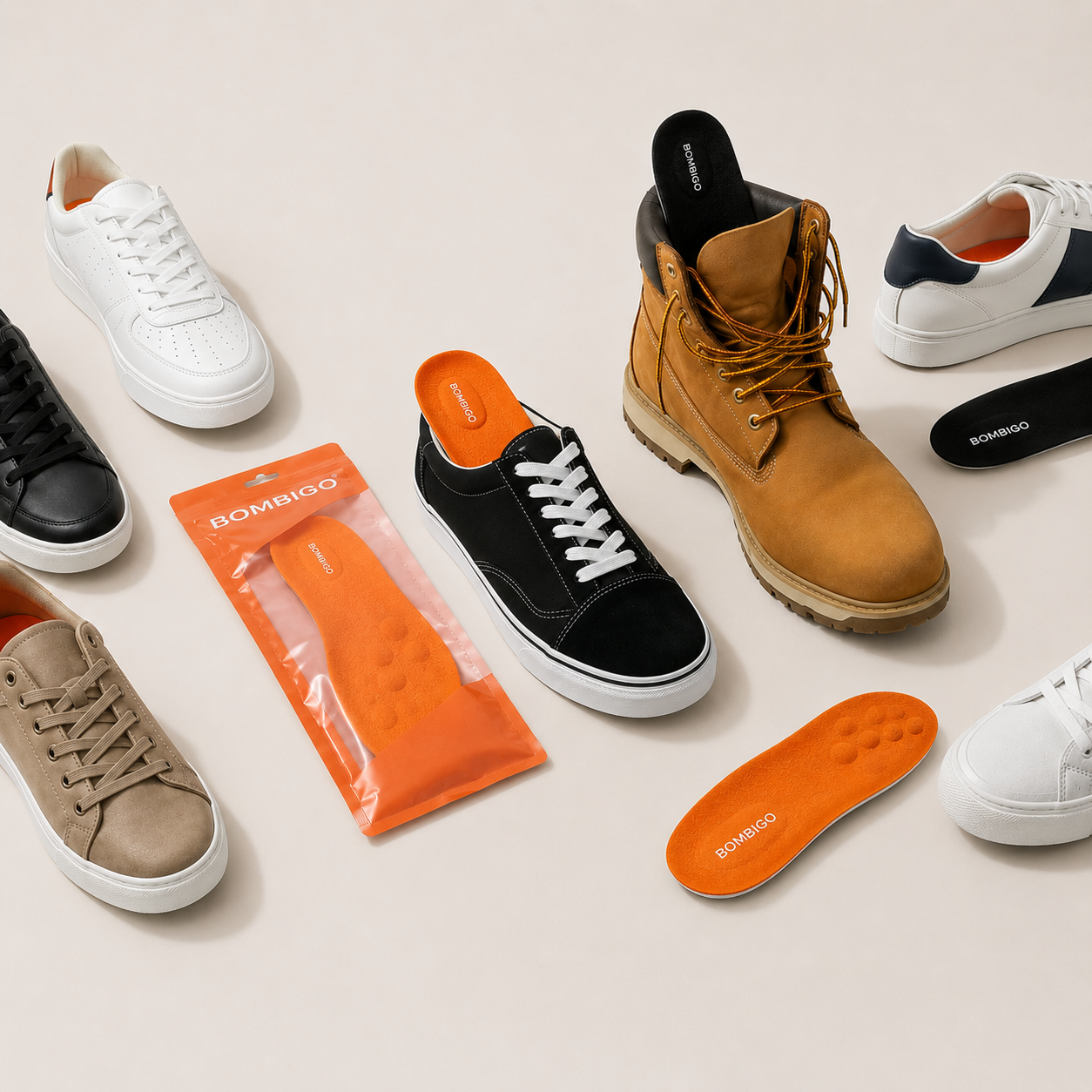 SoleRelief™ - Ergonomische Inlegzolen