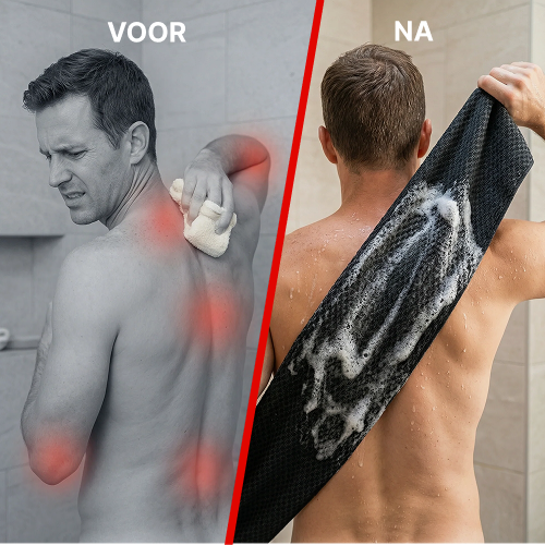 SilkTouch™ - Antibacterieel Peeling Douchedoekje