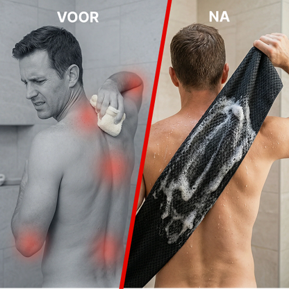 SilkTouch™ - Antibacterieel Peeling Douchedoekje