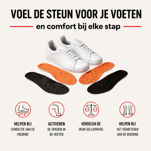 SoleRelief™ - Ergonomische Inlegzolen