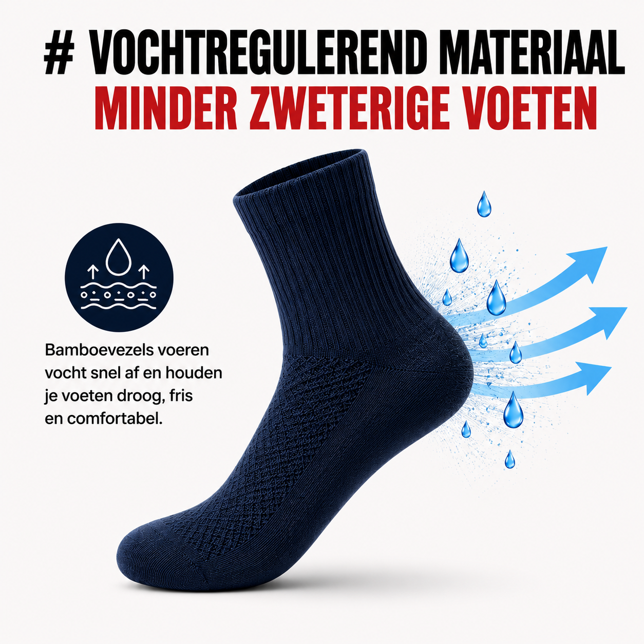 FreshWalk™ - Bamboe sokken 5-pack